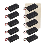 10X Armature Support Boite boitier carré pour 2 Piles Batteries AAA avec Fils Noir Rouge coupleur