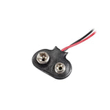10X Cable Adaptateur Batterie 9v vers Jack Alimentation 5,5 x 2,1 10cm Forme de T