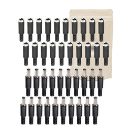 X40 Prise 12 Volt : X20 Femelle + X20 Mâle Connecteur Alimentation Fiche à Souder 12V - ADAPTOUT Marque Française