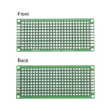 10X PCB Board 3 x 7 cm electronique Entrainement Maquette Support Composants Raspberry Circuit imprimé
