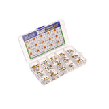 Boite 10 Types différents de condensateurs ceramique 10 PF a 100nf Lot de 300 Composants electronique a souder