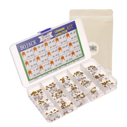 Boite 10 Types différents de condensateurs ceramique 10 PF a 100nf Lot de 300 Composants electronique a souder
