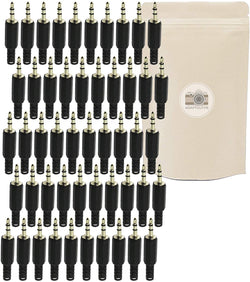 X50 Jack Prise Jack 3.5mm Male à Souder Stéréo Fiche Male Minijack Connecteur Soudure - ADAPTOUT Marque FRANÇAISE